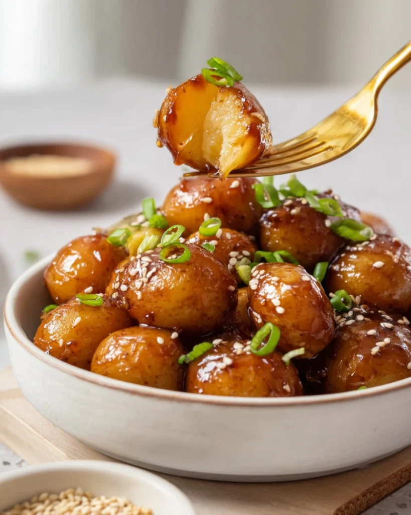 Korean Braised Potatoes (Gamja Jorim)