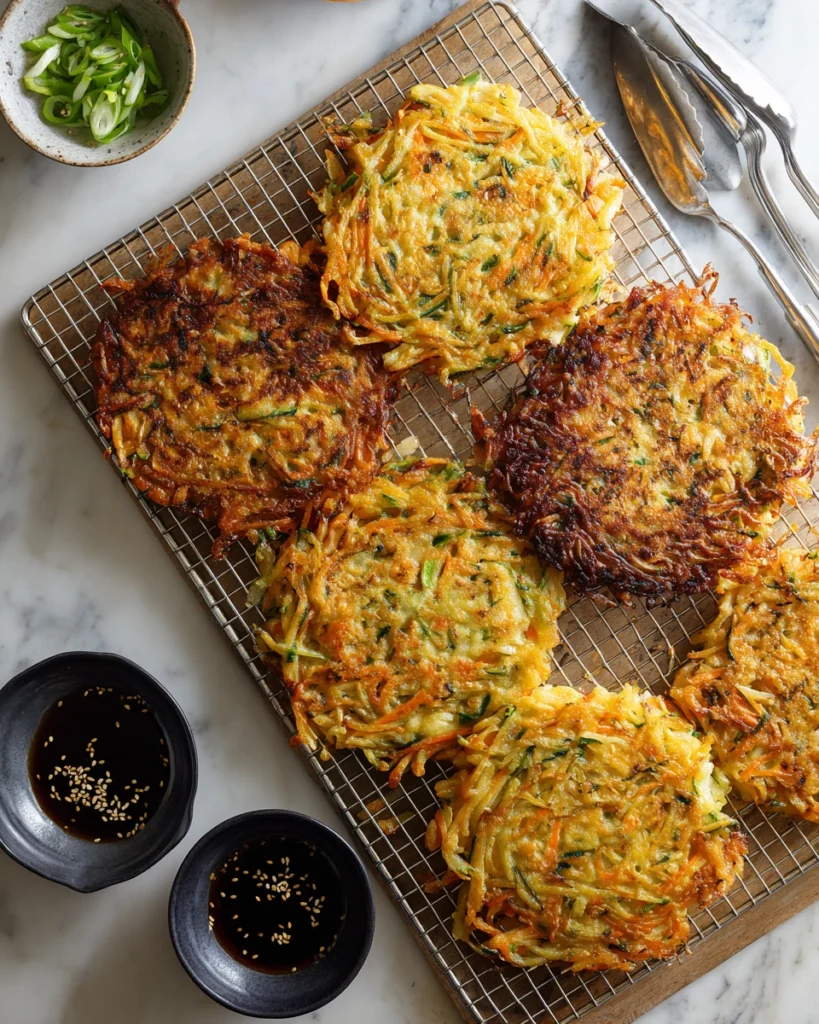 Korean Vegetable Pancakes