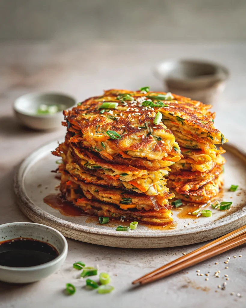 Korean Vegetable Pancakes
