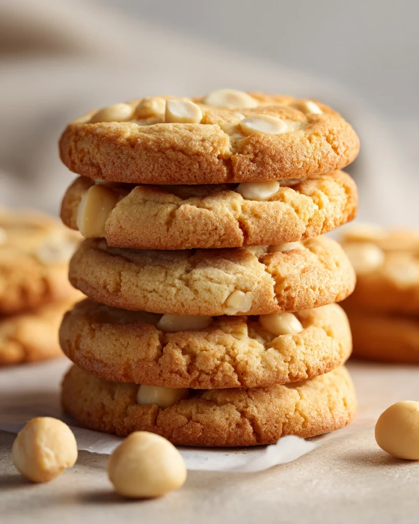 Macadamia Nut Butter Cookies