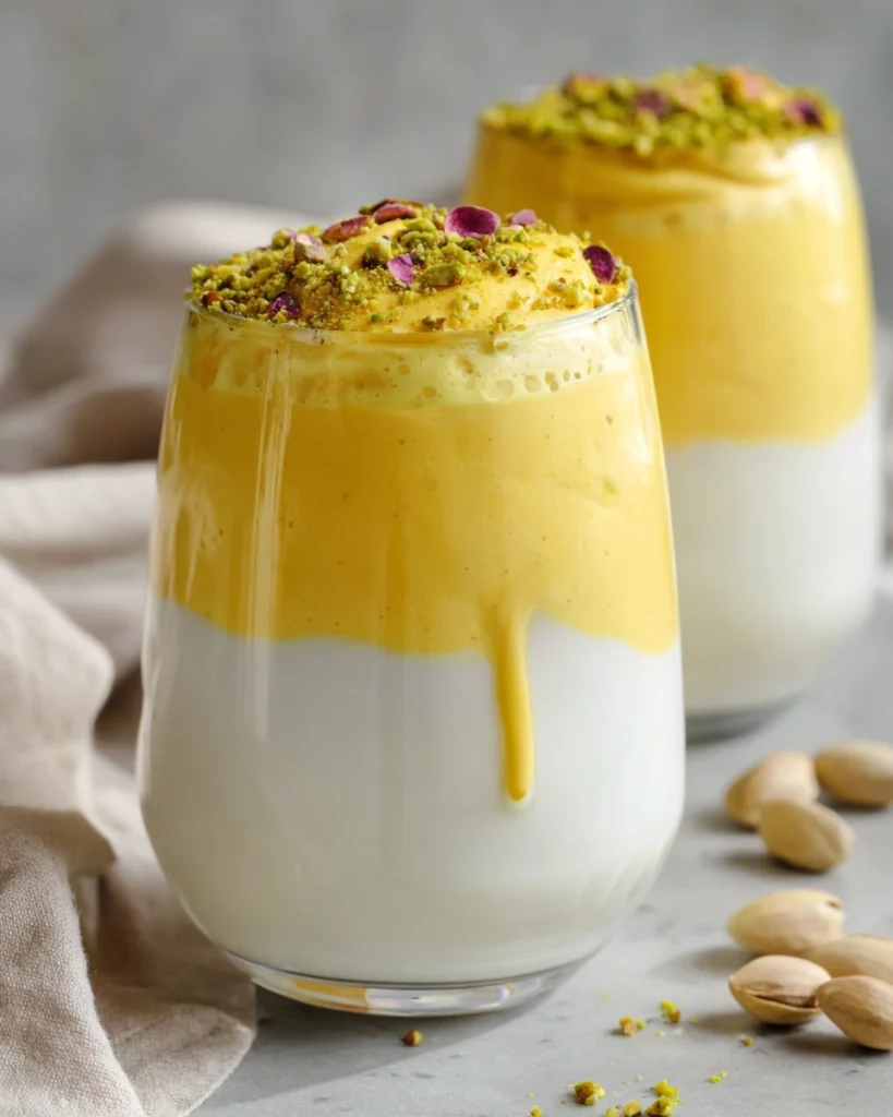 Mango Dalgona Lassi