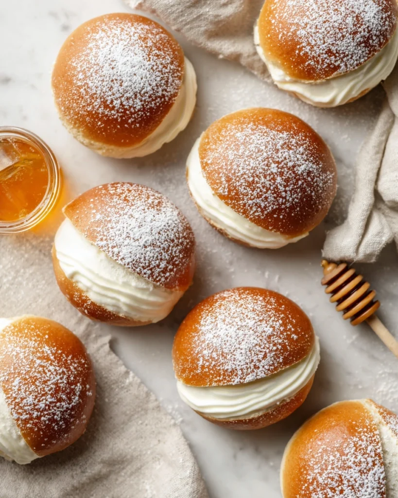 Maritozzi – Italian Sweet Buns