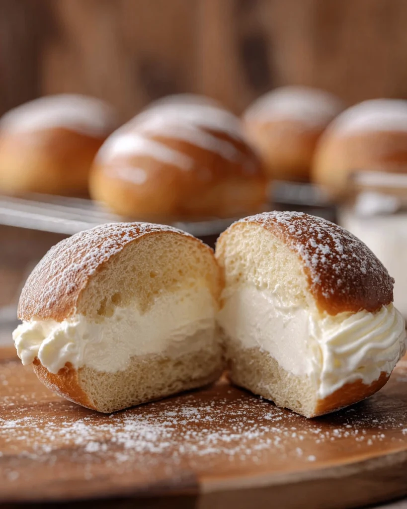 Maritozzi – Italian Sweet Buns