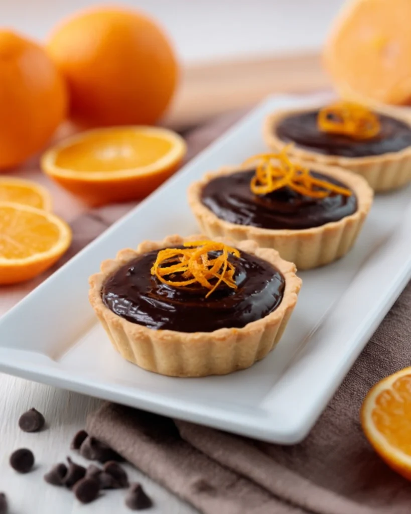 Mini Jaffa Tart