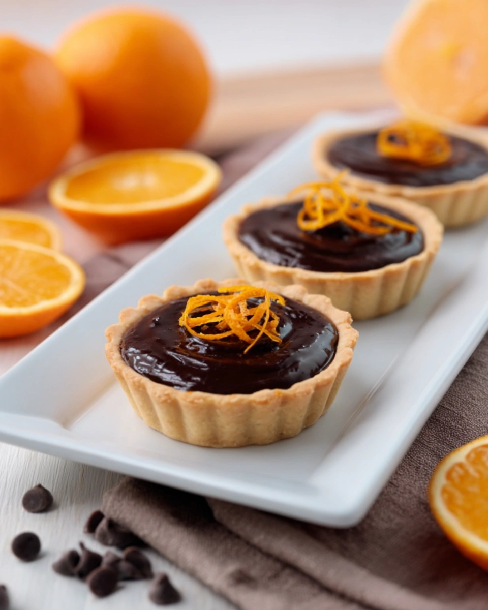 Mini Jaffa Tart