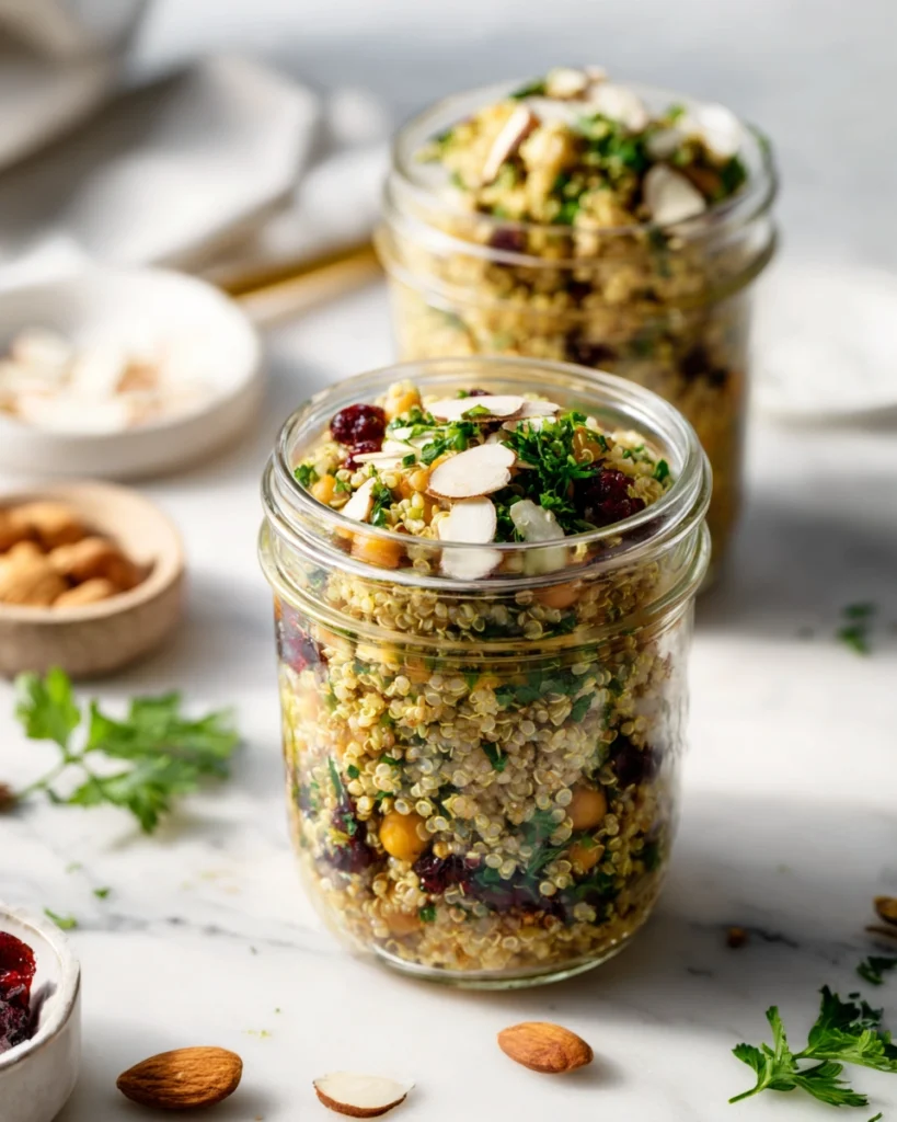 Moroccan Chickpea Quinoa Salad