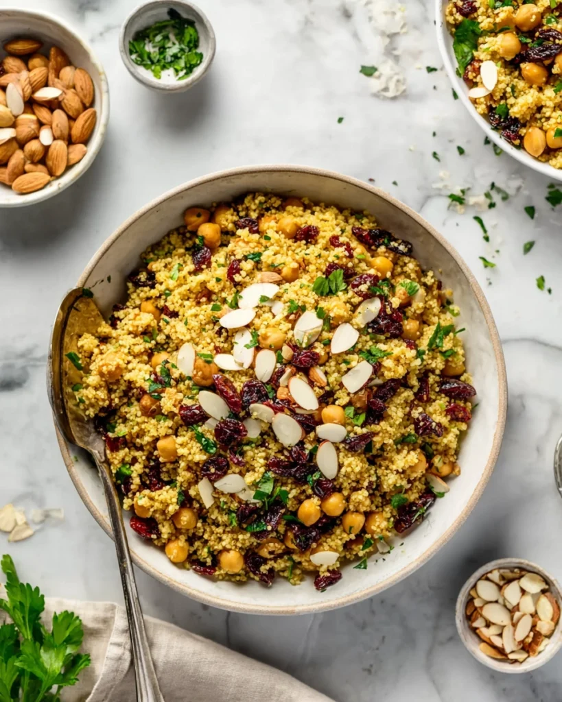 Moroccan Chickpea Quinoa Salad