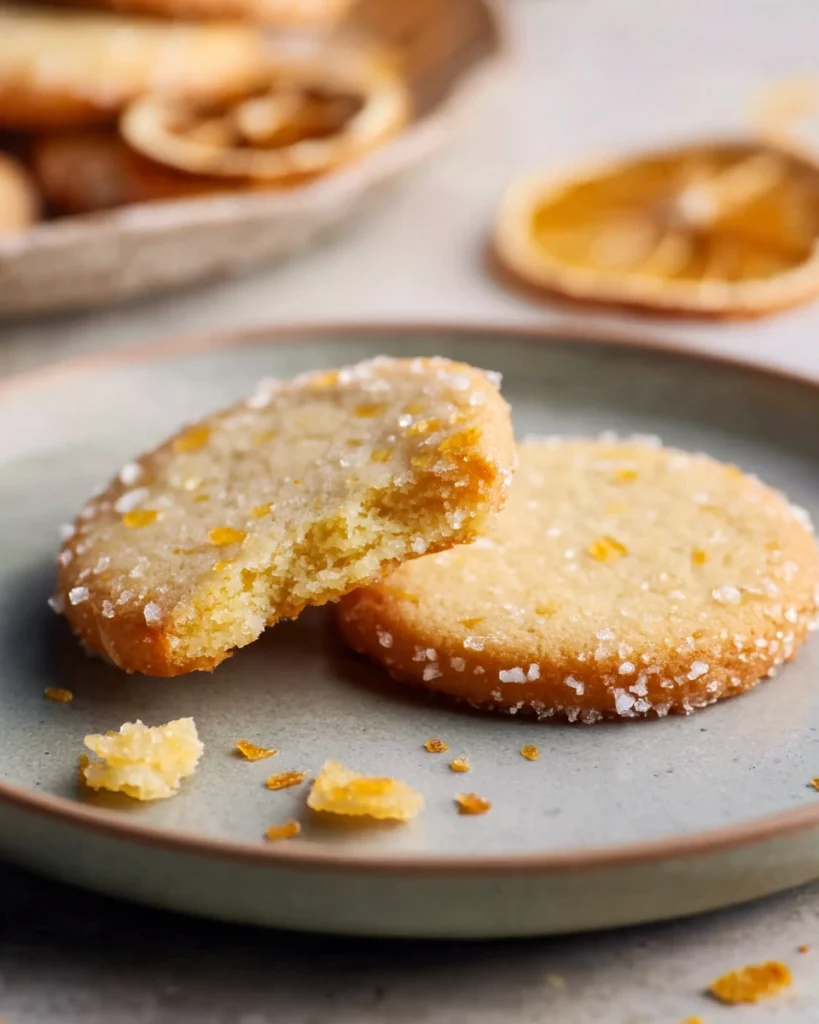 Orange Ginger Cookies
