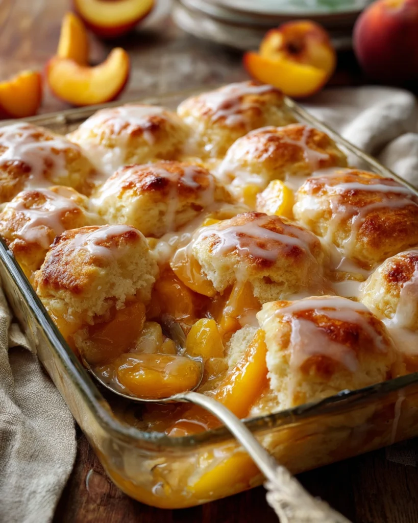 Peach Butter Swim Biscuits