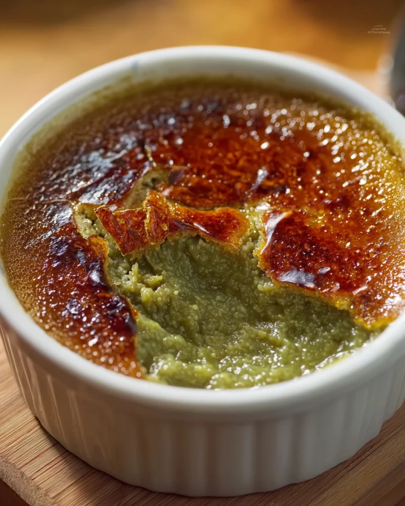 Pistachio Crème Brûlée 