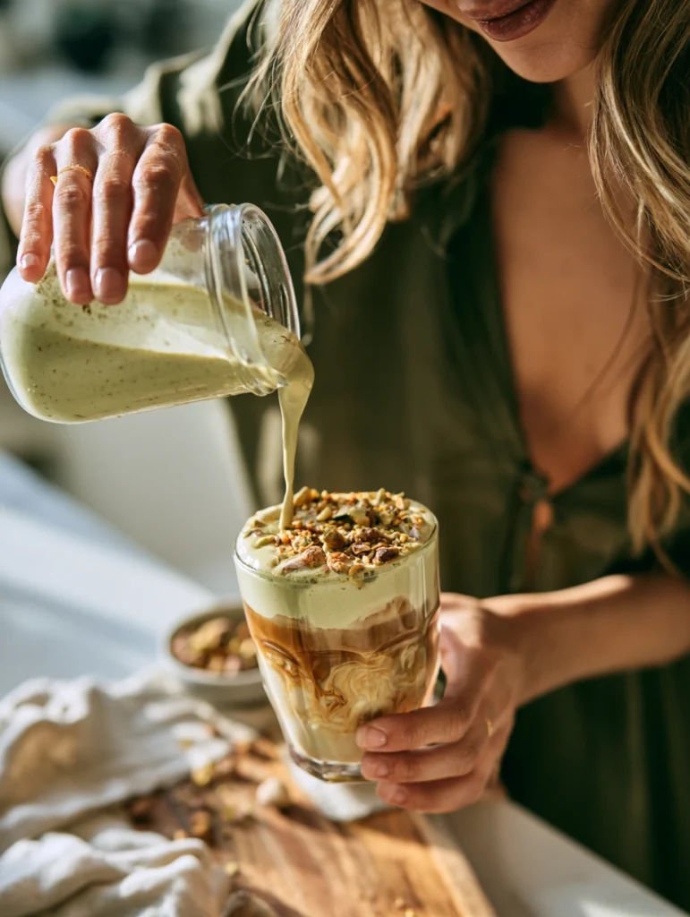 Pistachio Latte