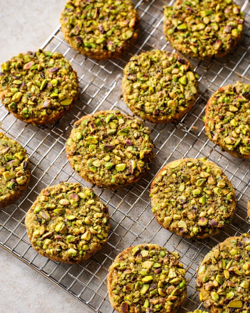 Pistachio Orange Cookies