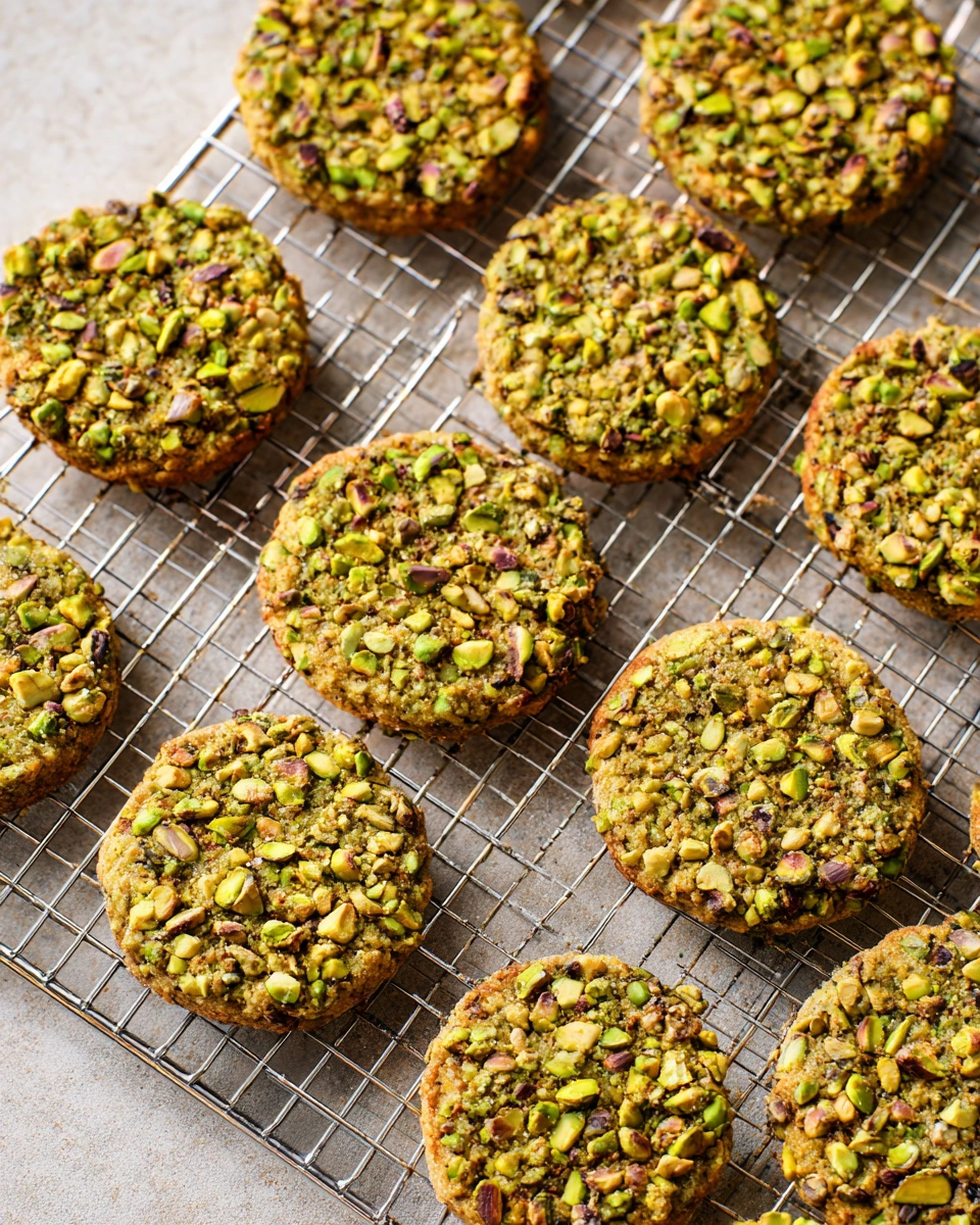 Pistachio Orange Cookies