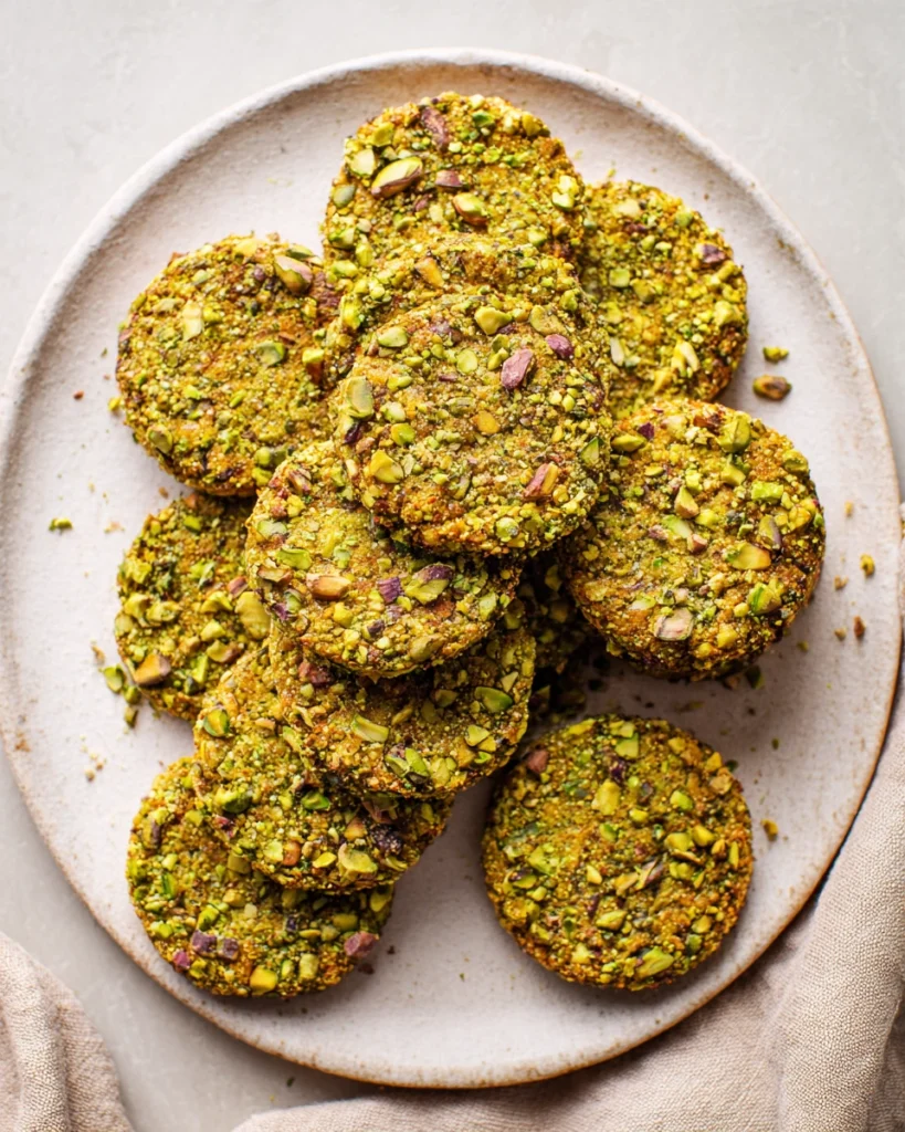 Pistachio Orange Cookies