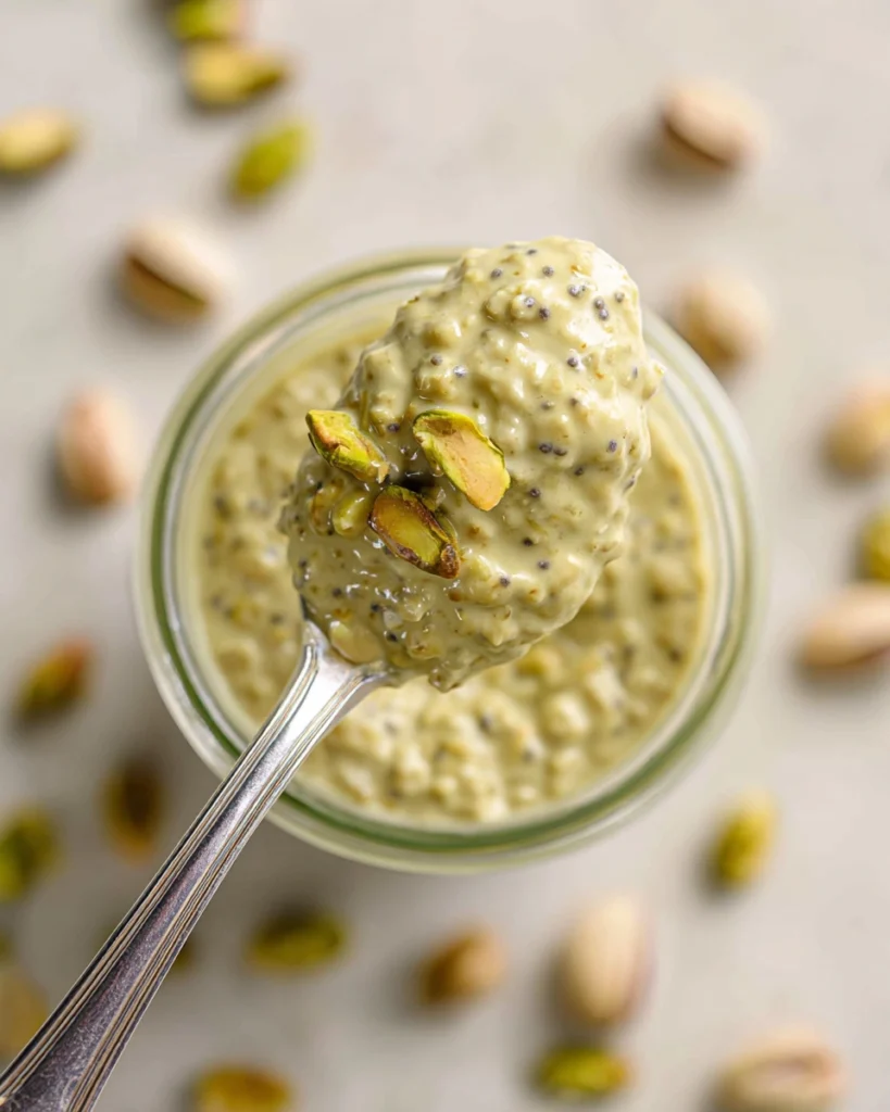 Pistachio Overnight Oats
