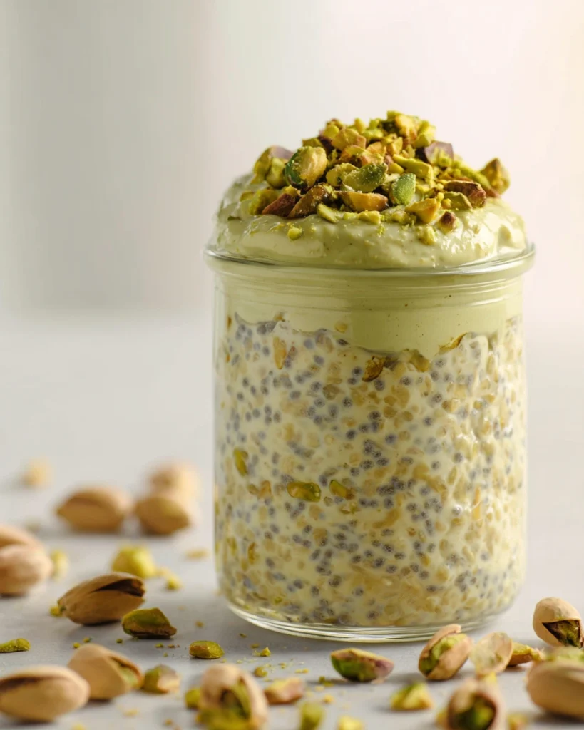 Pistachio Overnight Oats