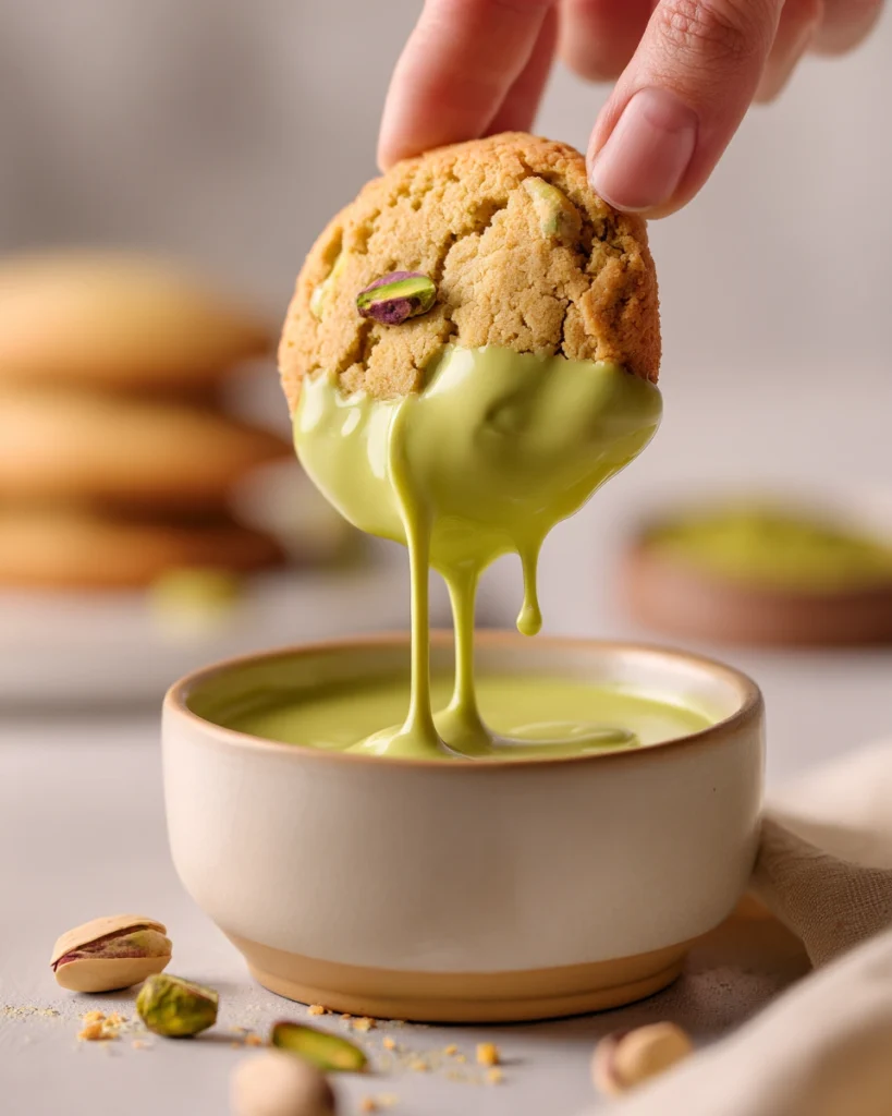 Pistachio Stuffed Cookies