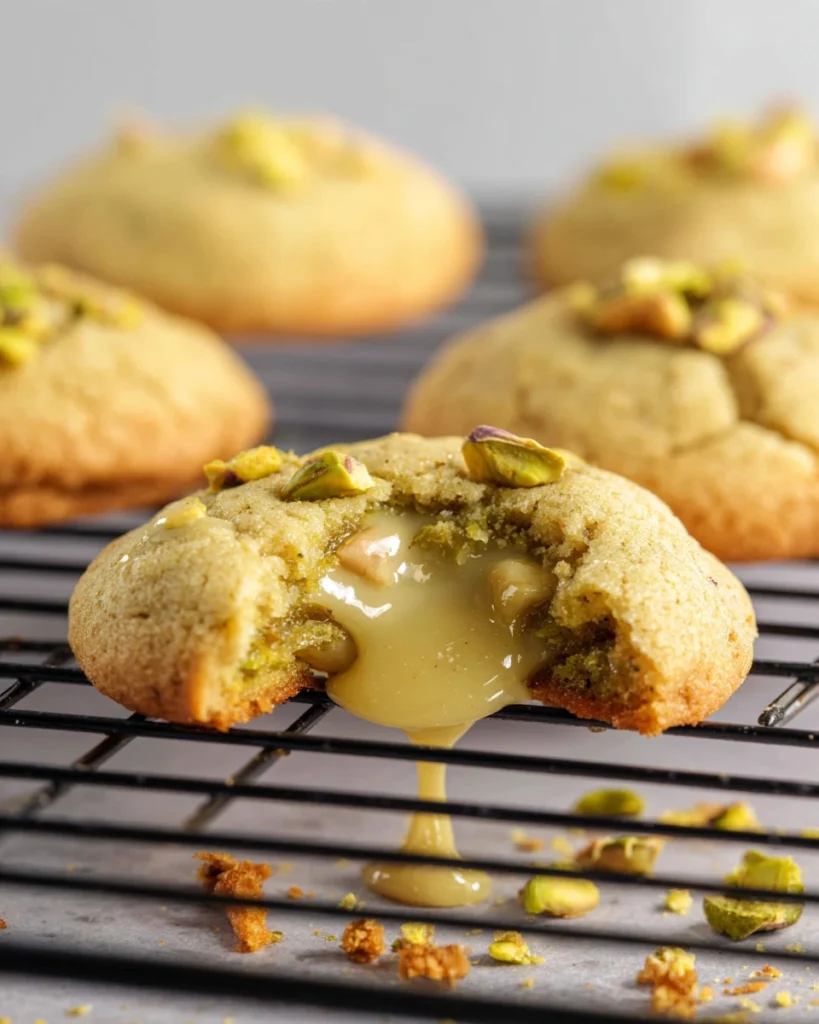 Pistachio Stuffed Cookies