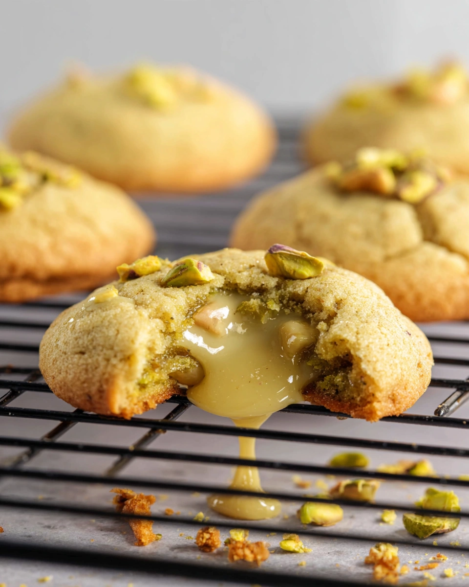 Pistachio Stuffed Cookies