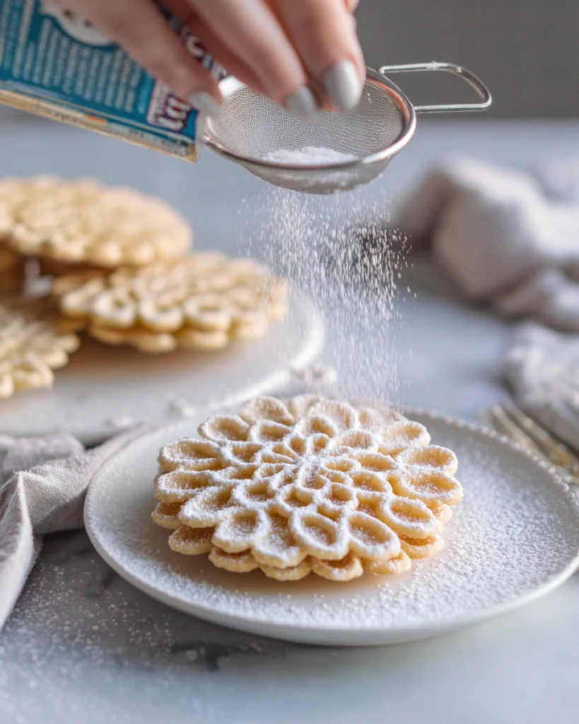 Pizzelle Italian Cookies