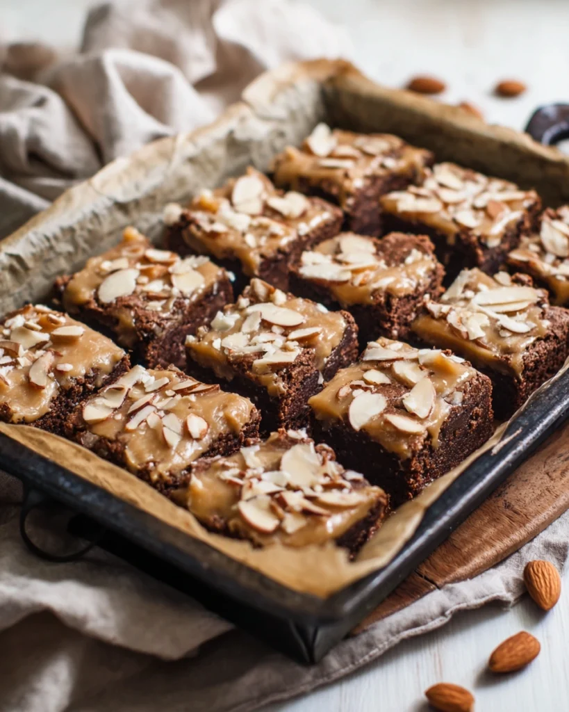 Raw Salted Caramel Brownies