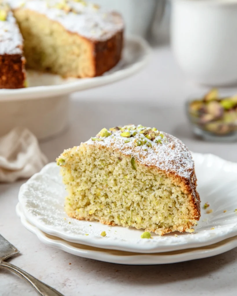 Ricotta Pistachio Cake