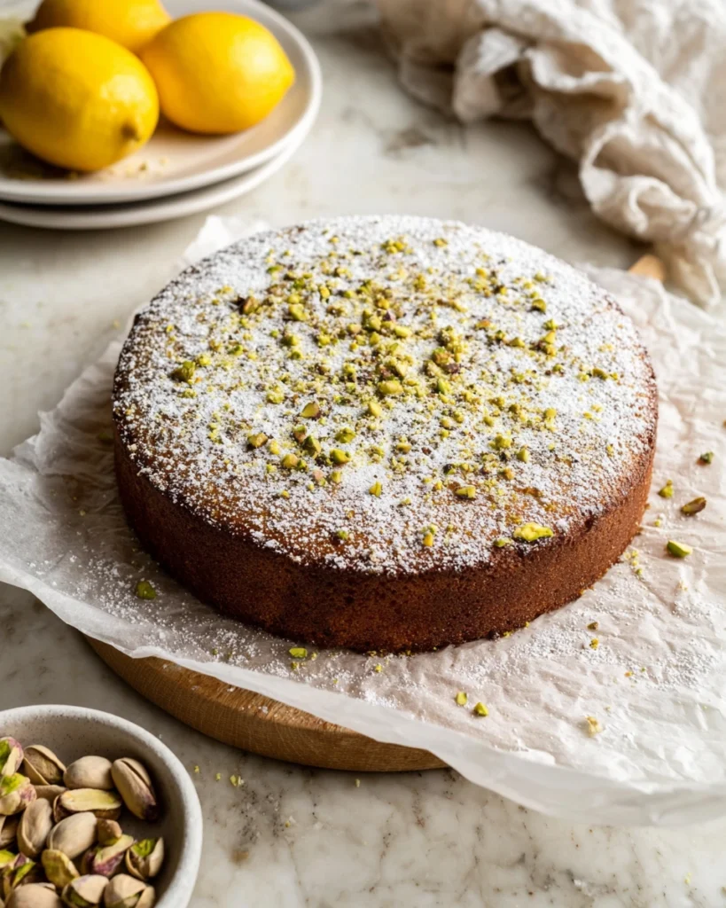 Ricotta Pistachio Cake