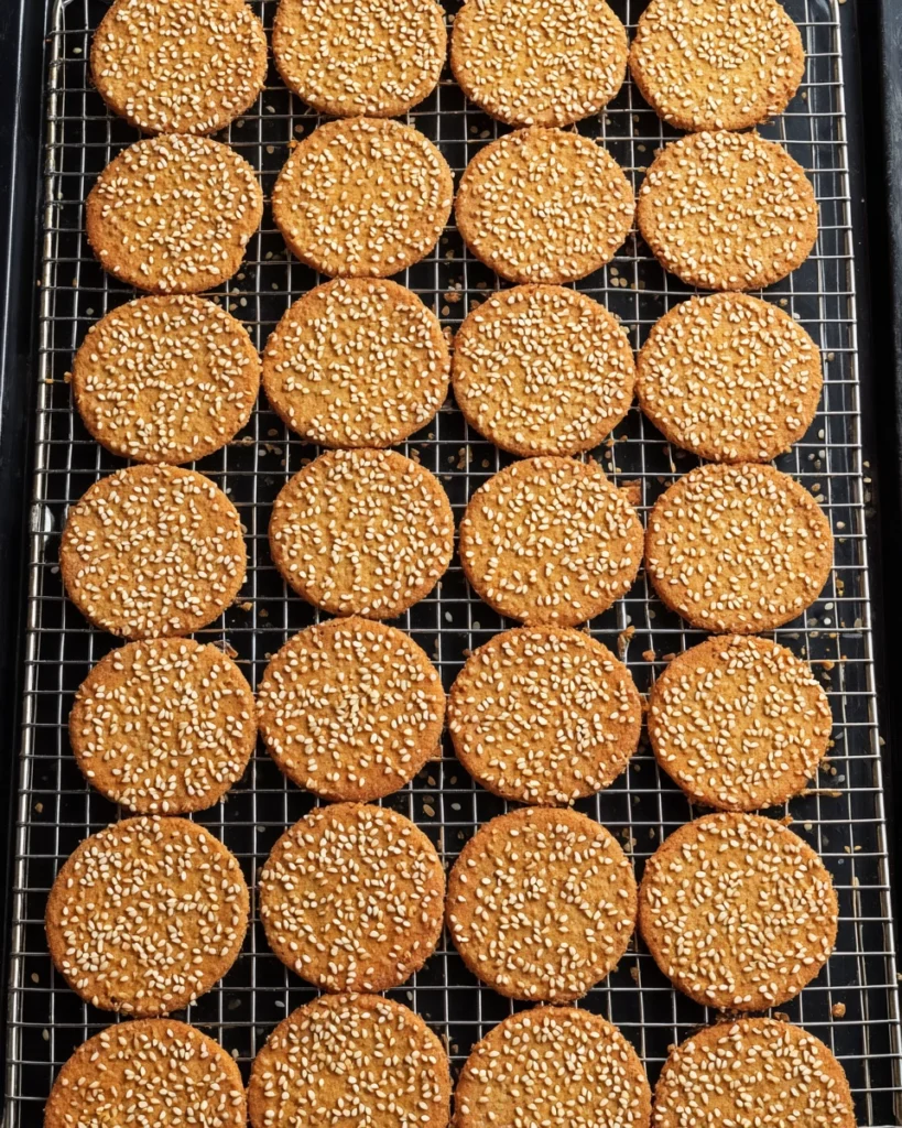 Sesame Honey Cookies