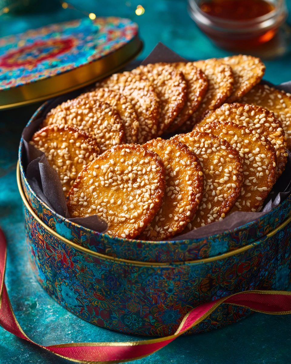 Sesame Honey Cookies