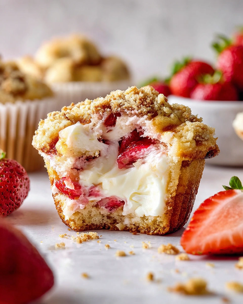 Strawberry Cream Cheese Muffins