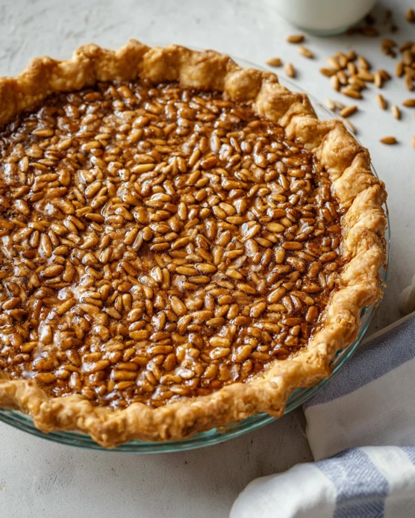 Sunflower Seed Pie