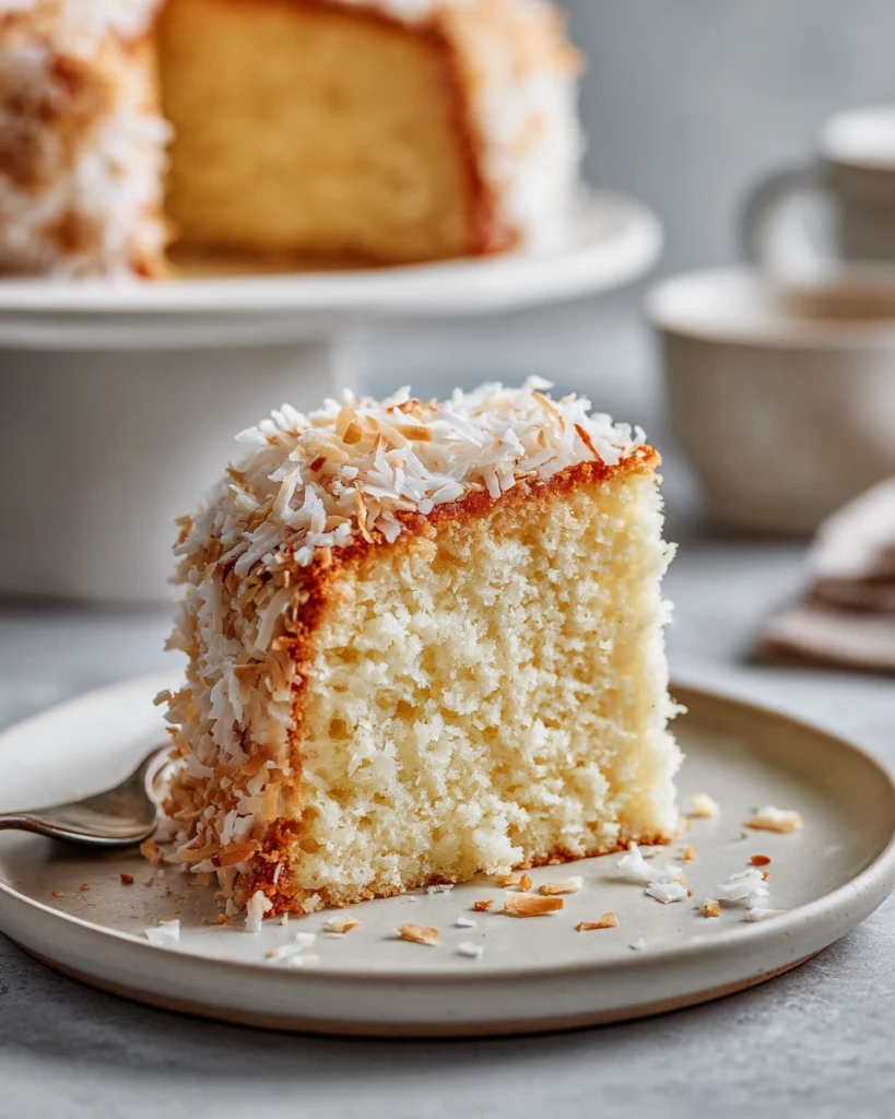 Vegan Coconut Cake