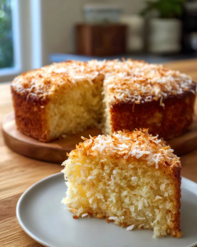 Vegan Coconut Cake