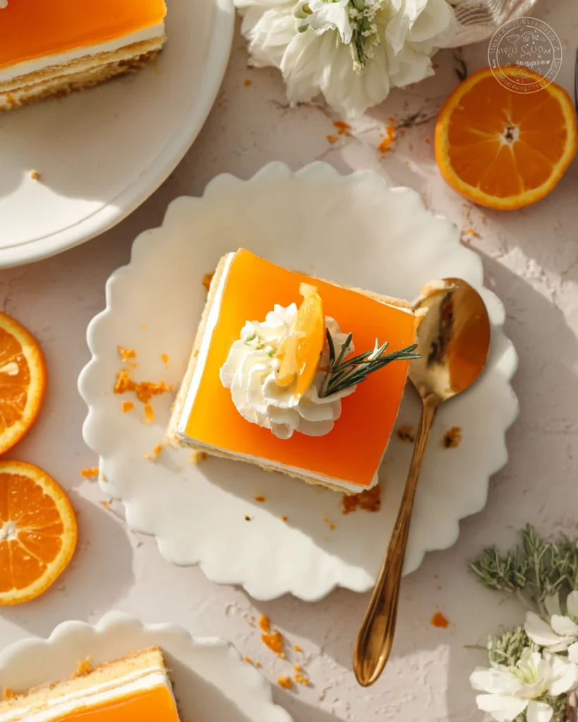 Vegan Orange Tiramisu