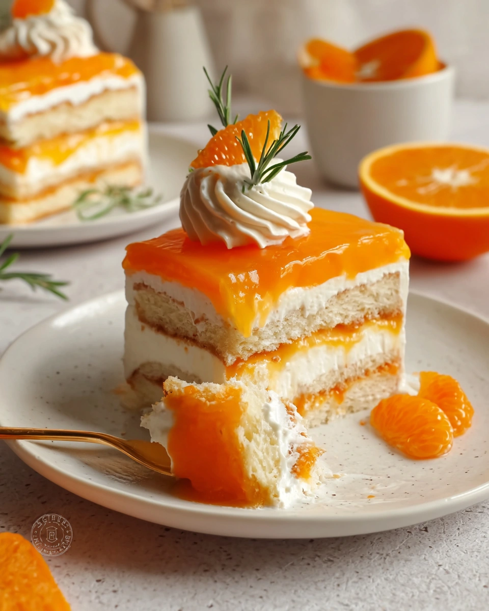 Vegan Orange Tiramisu