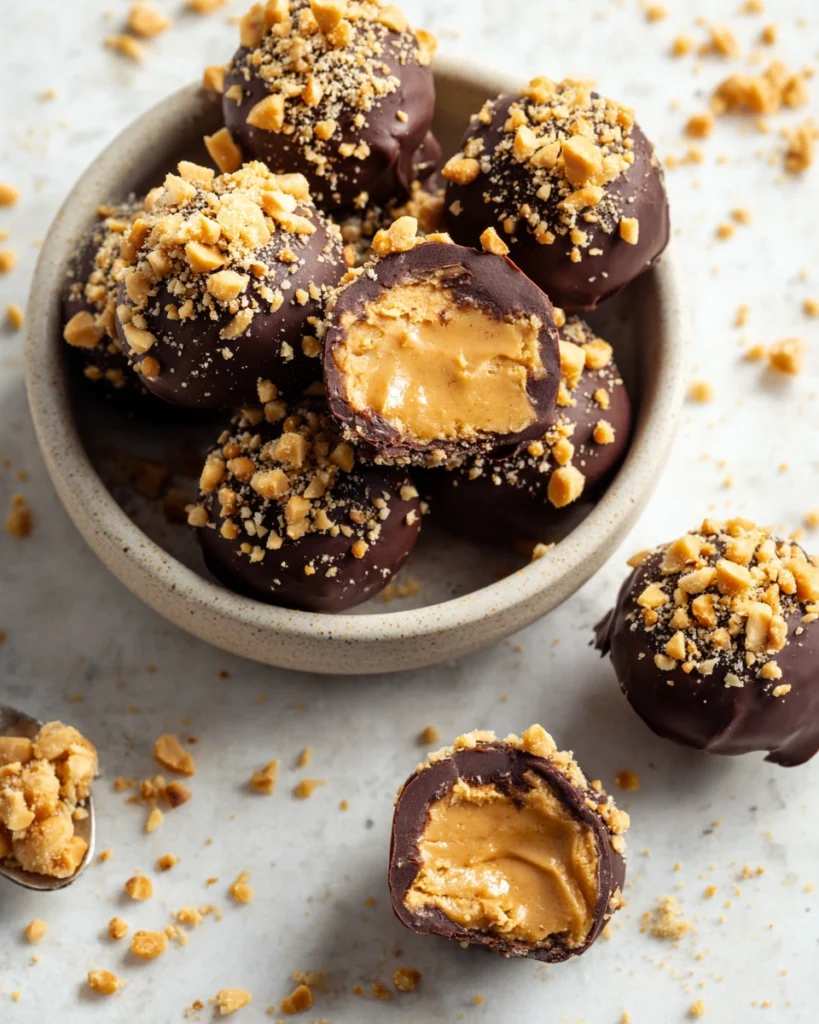 Vegan Peanut Butter Truffles