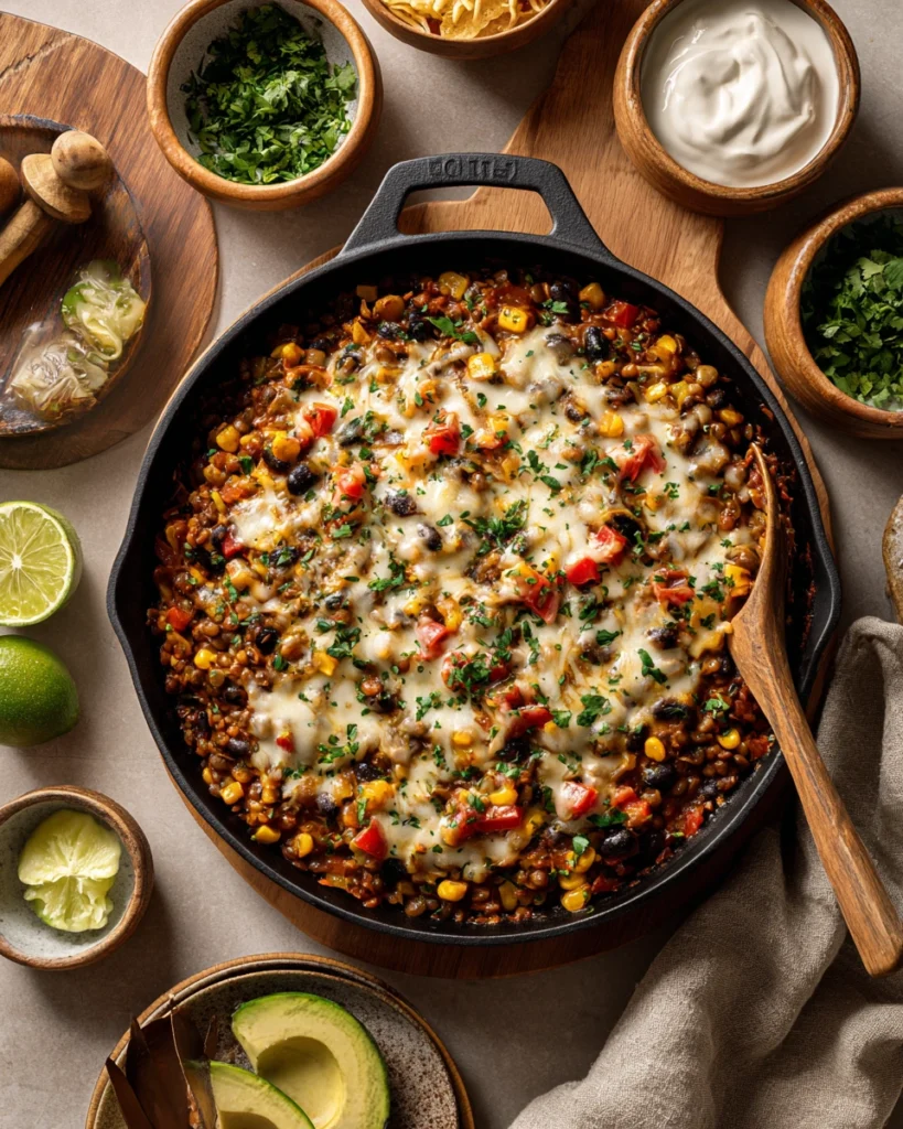 Vegetarian Mexican Lentils