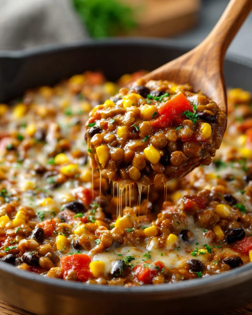 Vegetarian Mexican Lentils
