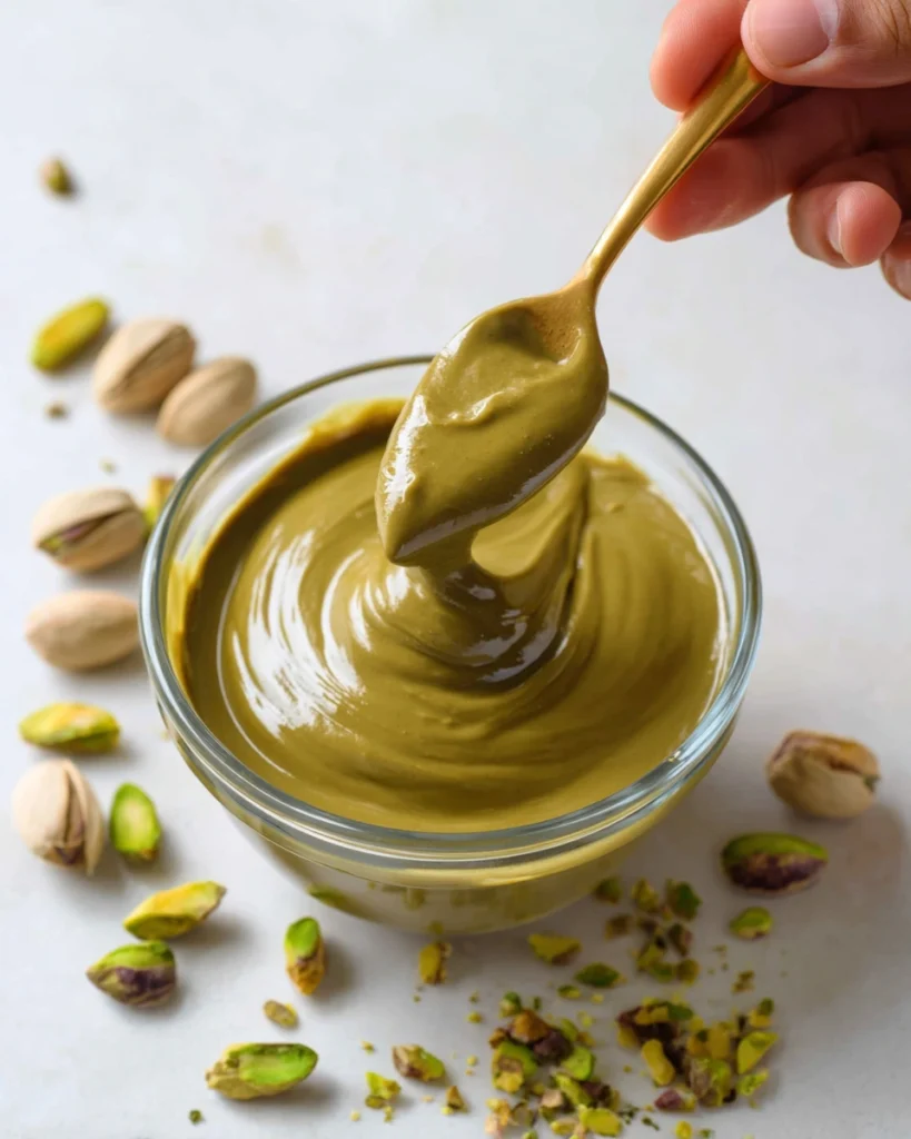 homemade pistachio paste