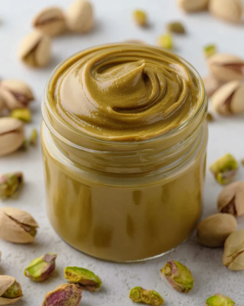 homemade pistachio paste