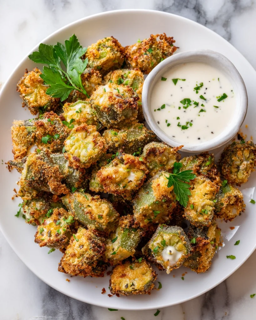 Keto Fried Okra