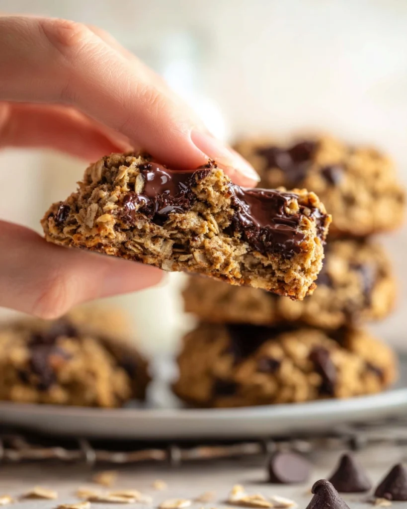4-Ingredient Steel Cut Oat Cookies
