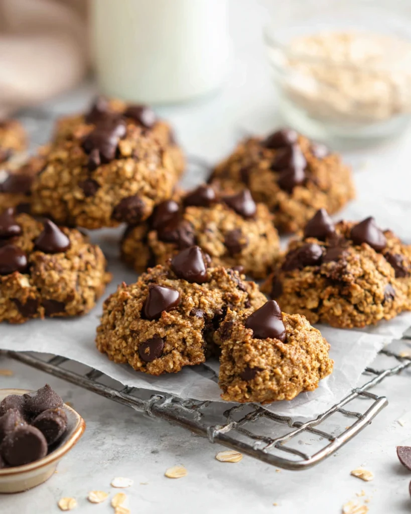 4-Ingredient Steel Cut Oat Cookies