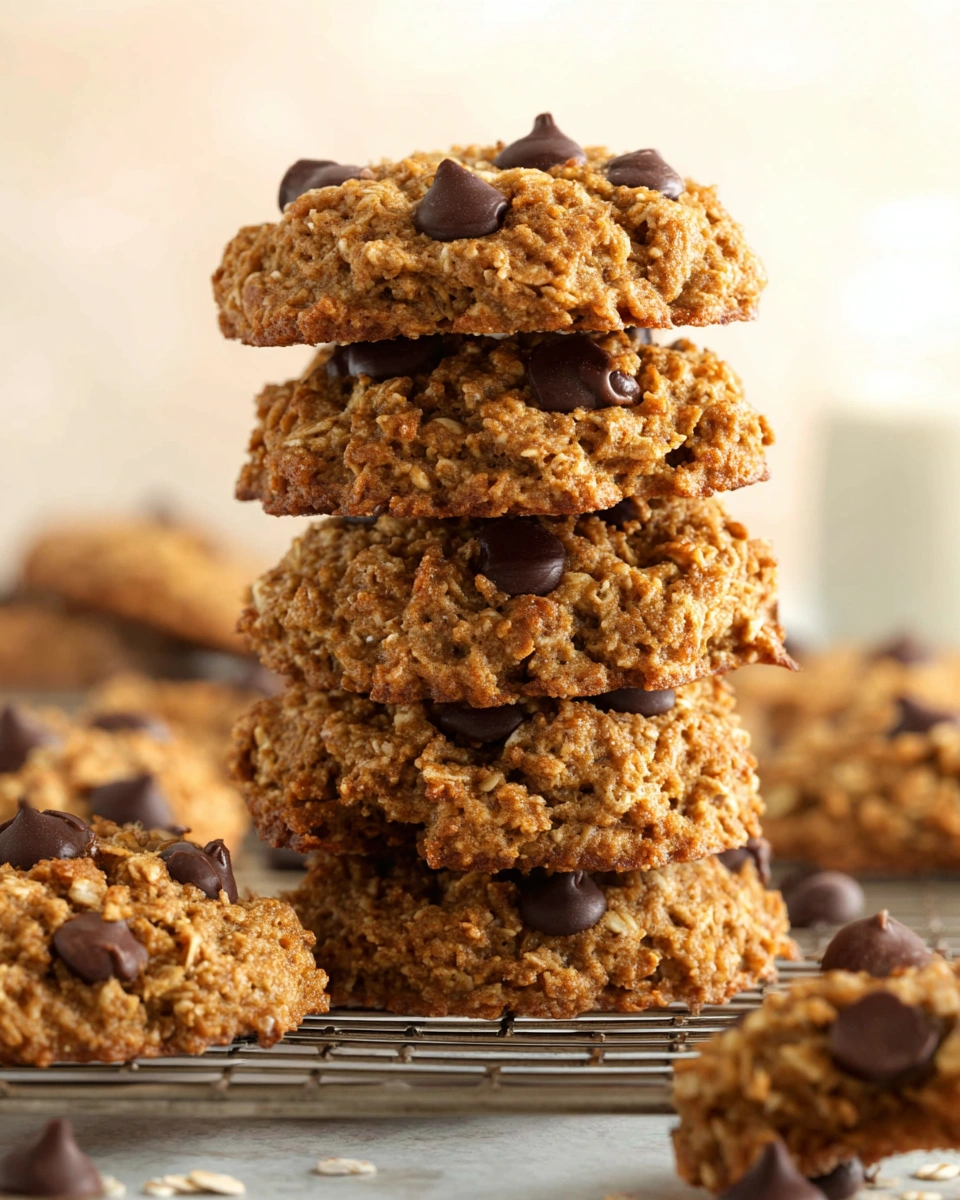 4-Ingredient Steel Cut Oat Cookies