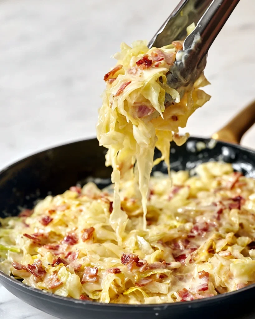 Cabbage Carbonara