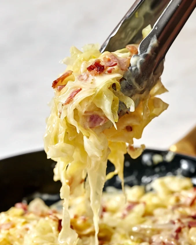 Cabbage Carbonara