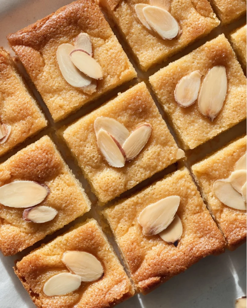 French Almond Cookie Bars 
