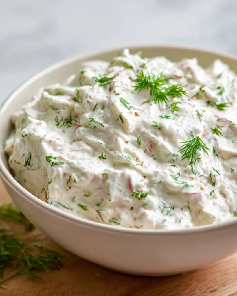 Healthy Radish Tzatziki Dip