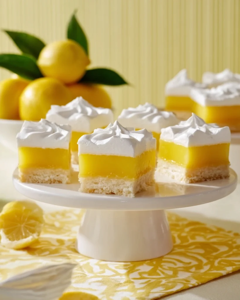 Lemon Pudding Bars