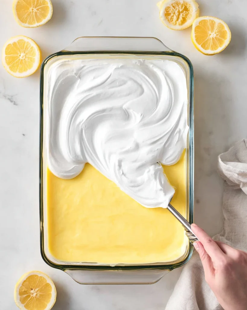 Lemon Pudding Bars